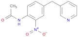 Acetamide, N-[2-nitro-4-(3-pyridinylmethyl)phenyl]-