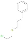 Benzene, [3-[(2-chloroethyl)thio]propyl]-