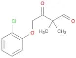 Butanal, 4-(2-chlorophenoxy)-2,2-dimethyl-3-oxo-
