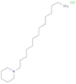 Piperidine, 1-tetradecyl-, hydrochloride