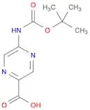 5-Boc-amino-pyrazine-2-carboxylic acid