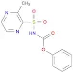 Carbamic acid, [(3-methylpyrazinyl)sulfonyl]-, phenyl ester