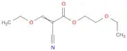 2-Propenoic acid, 2-cyano-3-ethoxy-, 2-ethoxyethyl ester