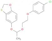5-{1-[2-(4-chlorophenoxy)ethoxy]ethoxy}-1,3-benzoxathiole