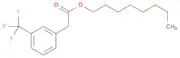 Benzeneacetic acid, 3-(trifluoromethyl)-, octyl ester