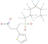 Thiophene, 2-[1-(nitromethyl)-2-[(tridecafluorohexyl)sulfonyl]ethyl]-
