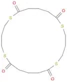 1,5,11,15-Tetrathiacycloeicosane-6,10,16,20-tetrone