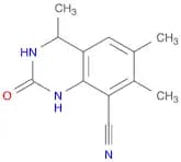 4,6,7-Trimethyl-2-oxo-1,2,3,4-tetrahydroquinazoline-8-carbonitrile
