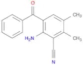 Benzonitrile, 2-amino-3-benzoyl-5,6-dimethyl-