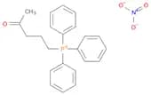 Phosphonium, (4-oxopentyl)triphenyl-, nitrate