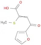 2-Butenoic acid, 4-(2-furanyl)-2-(methylthio)-4-oxo-
