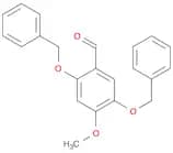 Benzaldehyde, 4-methoxy-2,5-bis(phenylmethoxy)-
