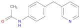 Acetamide, N-[4-(3-pyridinylmethyl)phenyl]-