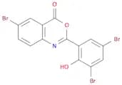 4H-3,1-Benzoxazin-4-one, 6-bromo-2-(3,5-dibromo-2-hydroxyphenyl)-