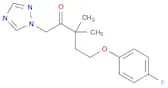 2-Pentanone, 5-(4-fluorophenoxy)-3,3-dimethyl-1-(1H-1,2,4-triazol-1-yl)-