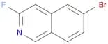6-Bromo-3-fluoroisoquinoline
