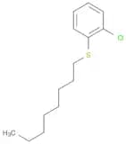 Benzene, 1-chloro-2-(octylthio)-
