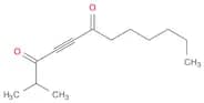4-Dodecyne-3,6-dione, 2-methyl-