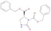 1,5-Imidazolidinedicarboxylic acid, 2-oxo-, bis(phenylmethyl) ester, (S)-