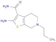 2-Amino-6-propyl-4h,5h,6h,7h-thieno[2,3-c]pyridine-3-carboxamide
