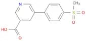 5-(4-Methylsulfonylphenyl)nicotinic acid