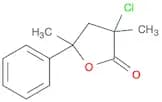 2(3H)-Furanone,3-chlorodihydro-3,5-dimethyl-5-phenyl-