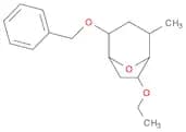 8-Oxabicyclo[3.2.1]octane, 6-ethoxy-4-methyl-2-(phenylmethoxy)-
