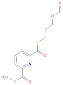 2,6-Pyridinedicarbothioic acid, S-[3-(formyloxy)propyl] S-methyl ester