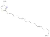Thiazole, 4-methyl-2-(pentadecylthio)-
