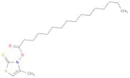 2(3H)-Thiazolethione, 4-methyl-3-[(1-oxohexadecyl)oxy]-