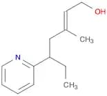 2-Hepten-1-ol, 3-methyl-5-(2-pyridinyl)-, (E)-