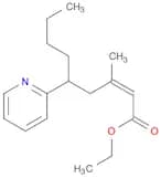 2-Nonenoic acid, 3-methyl-5-(2-pyridinyl)-, ethyl ester, (Z)-