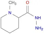 2-Piperidinecarboxylicacid, 1-methyl-, hydrazide