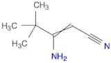 2-Pentenenitrile, 3-amino-4,4-dimethyl-