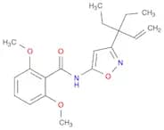 Benzamide, N-[3-(1,1-diethyl-2-propenyl)-5-isoxazolyl]-2,6-dimethoxy-