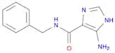 1H-Imidazole-4-carboxamide, 5-amino-N-(phenylmethyl)-