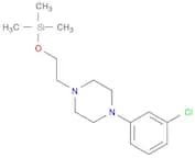 Piperazine, 1-(3-chlorophenyl)-4-[2-[(trimethylsilyl)oxy]ethyl]-