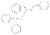Stannane, triphenyl[[(phenylmethoxy)thioxomethyl]thio]-