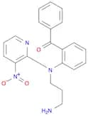 Methanone, [2-[(3-aminopropyl)(3-nitro-2-pyridinyl)amino]phenyl]phenyl-