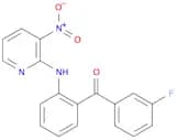 Methanone, (3-fluorophenyl)[2-[(3-nitro-2-pyridinyl)amino]phenyl]-