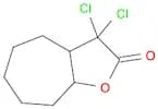 2H-Cyclohepta[b]furan-2-one, 3,3-dichlorooctahydro-