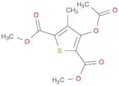 2,5-Thiophenedicarboxylic acid, 3-(acetyloxy)-4-methyl-, dimethyl ester