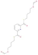 2,6-Pyridinedicarbothioic acid, S,S-bis[4-(formyloxy)butyl] ester
