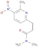 2-Propenamide, N,N-dimethyl-3-(6-methyl-5-nitro-2-pyridinyl)-
