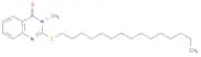 3-Methyl-2-(pentadecylthio)quinazolin-4(3H)-one