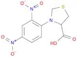 4-Thiazolidinecarboxylic acid, 3-(2,4-dinitrophenyl)-