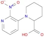 2-Piperidinecarboxylic acid, 1-(2-nitro-3-pyridinyl)-