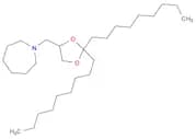 1H-Azepine, 1-[(2,2-dinonyl-1,3-dioxolan-4-yl)methyl]hexahydro-