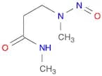 Propanamide, N-methyl-3-(methylnitrosoamino)-