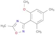1,2,4-Oxadiazole, 3-(2-methoxy-4,6-dimethylphenyl)-5-methyl-